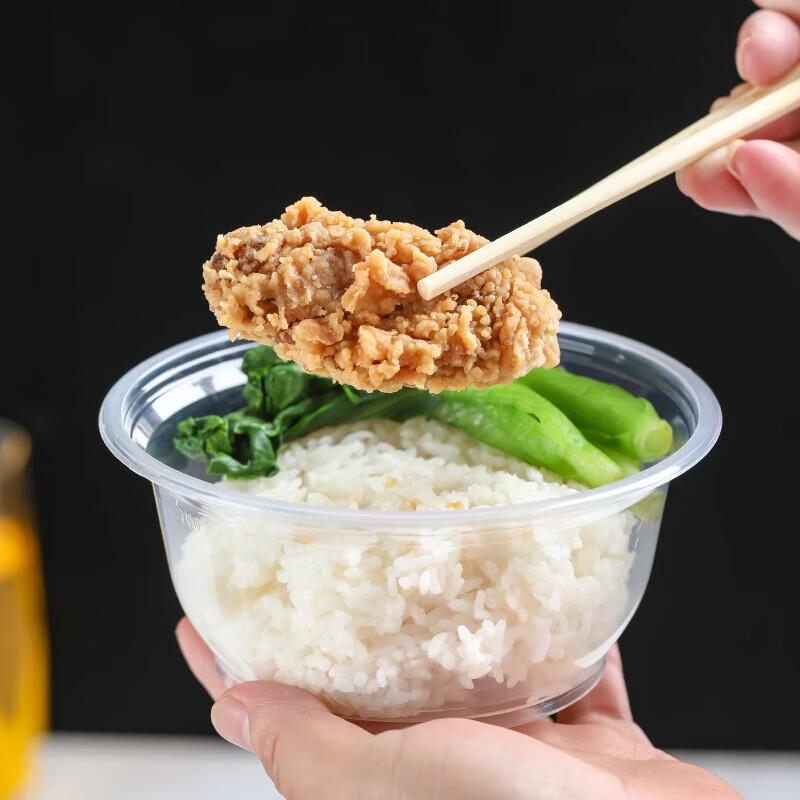 Transparent Disposable Plastic Bowls