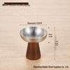 304 Stainless Steel Elevated Ice Cream and Dessert Cup, Silver Gold