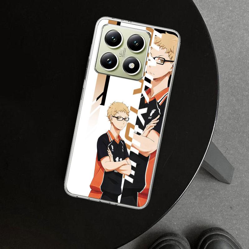 Anime Haikyuu School Volleyball Phone Case Cover for Xiaomi Redmi Note 15 14 13 12 11 Pro Plus 14S 12S 11S 11T 11E 10S 10 Custom