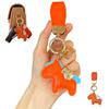 [JUJUGO] Schlüsselanhänger Pferd Niedliches Lederpferd Geld Glück Gutes Glück
