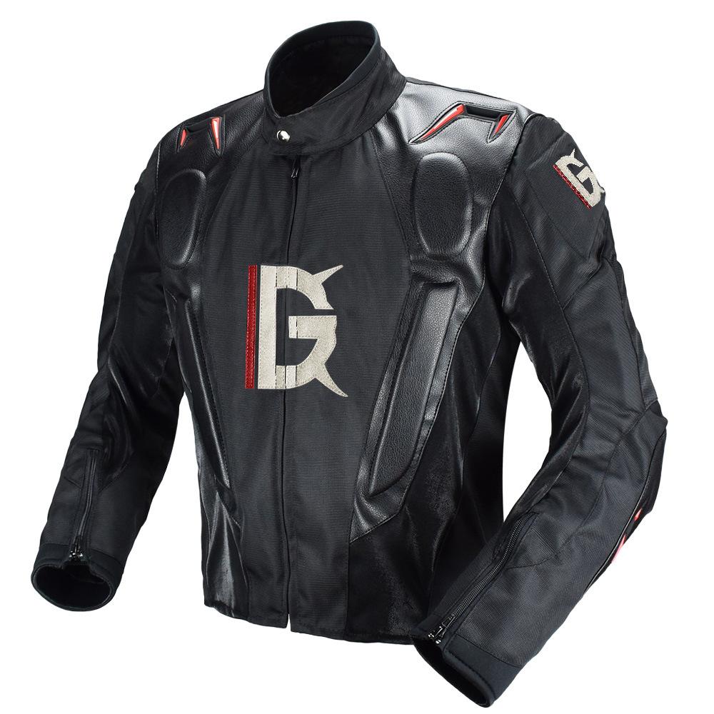 

Motorcycle Racing Suit Set with Airbag Hump Design Four Seasons Durable Textile Riding Gear for Men Waterproof Jacket 5XL