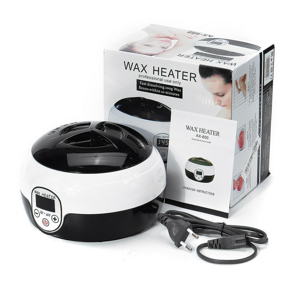 Black 500cc Hot Wax Warmer Kit MiNi Constant Temperature Painless Hair Removal Wax Heater Machine