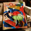 Artist S-Soren Selleslagh-H Throw Thick Comfort Flannel Quilt, Multi-scene Use Indoor Outdoor Daily Nap