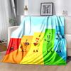1pc Blanket Numberblocks3 Print Design, Lightweight Blanket for Sofa, Bed- Soft &Warm, Gift for All Seasons like Christmas, Halloween