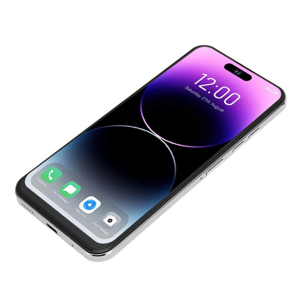 6.6in Unlocked Cell Phone 5G WiFi 4GB RAM 64GB ROM 8MP 24MP Camera Quad Core Smartphone for Android 10.0