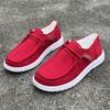 Spring and Autumn New European and American Flat Footed Low Top Le Fu Shoes Women's Single Shoes