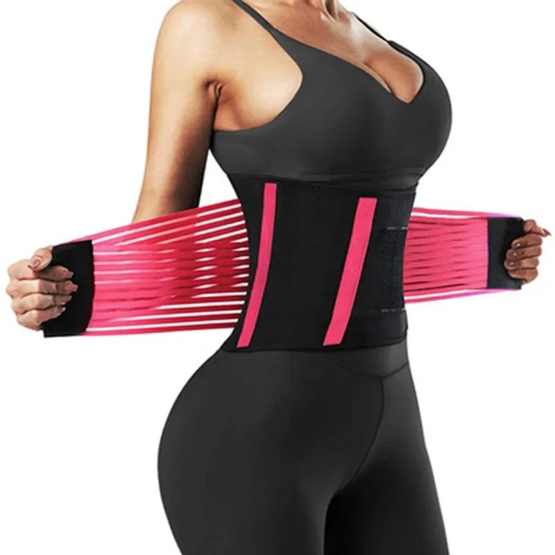 New Women's Personal Waist Reducer Waist Training Slimming Sleeve Sports Sweat Waist Shaping Weight Loss Sports Belt Shaping