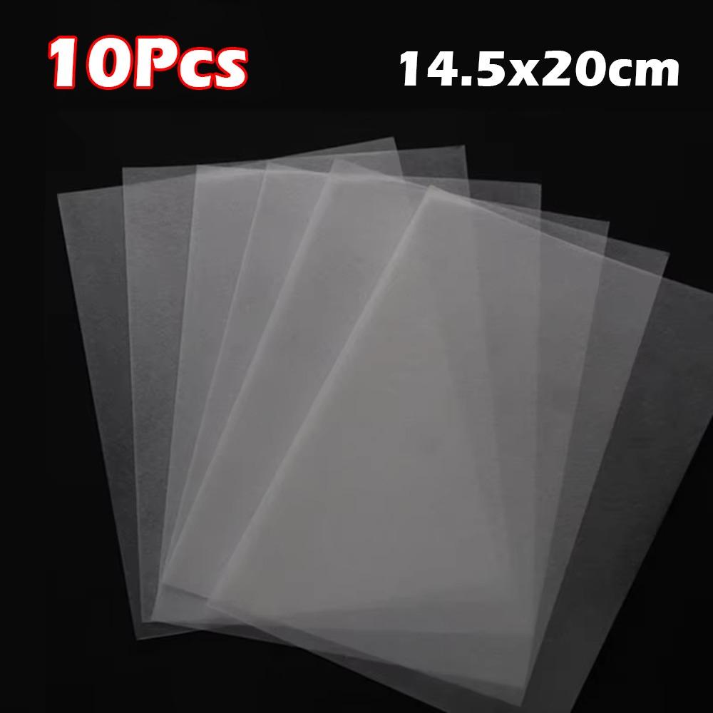 

10 шт. Забавные термоусадочные листы Пластиковая пленка для термоусадочного искусства DIY Бумага для изготовления поделок Ручная работа Декор для вечеринки 10Pcs-Translucent 14.5x20cm