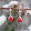 Sterling Silver, Gemstone Jewelry, Women Earrings, Gift For Her, Handmade Jewelry