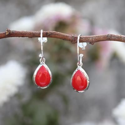 Ohrringe aus Sterlingsilber, Edelsteinschmuck, Damenohrringe, Geschenkidee für Sie, handgefertigter Schmuck