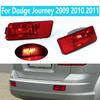 Car Rear Bumper Reflector Brake Light Warning with Bulb For Dodge Journey 2009 2010 2011 Car Fog Lamp Assembly 5178272AB