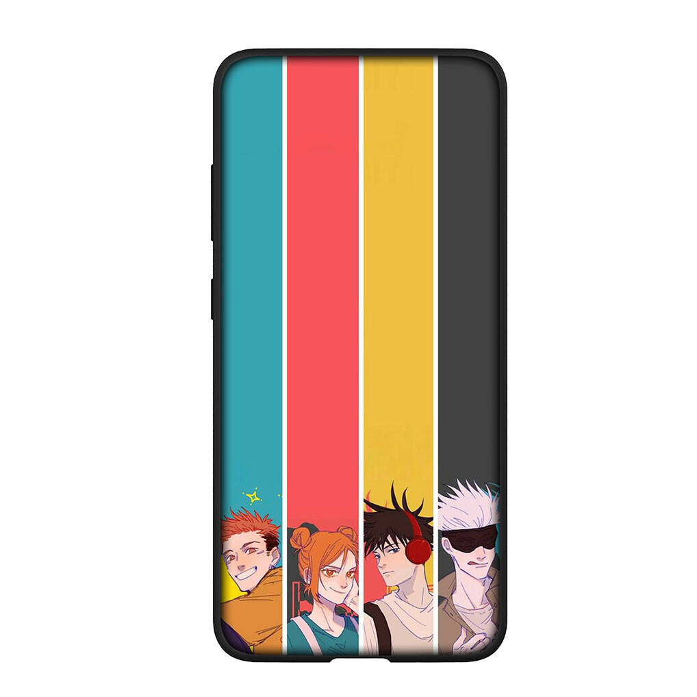 

для Samsung Galaxy S25 S24 S23 S22 Ultra FE Plus A17 A37 A57 A56 A55 A06 A16 A15 A36 A26 A35 A05 A25 A54 Чехол для телефона Jujutsu Gojo Satoru Kaisen Аниме for Samsung Galaxy S10E экрю
