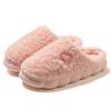 fluff English standard cotton slippers autumn and winter new couple home cotton mop fleece warm slippers