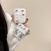 Tropfkleber Wasser Diamant Transparent Bär Geeignet AirPods Spro Schutzhülle Apple S3/4 Bluetooth Kopfhörer Hülle