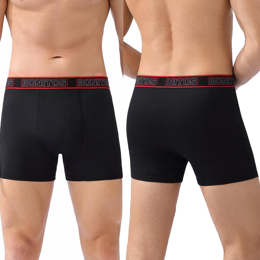 4 Pieces/pack Mens Polyester Boxer Briefs Letter Belt Men's Panties New Boxers Underwear For Man Shorts Sexy Men Underpants