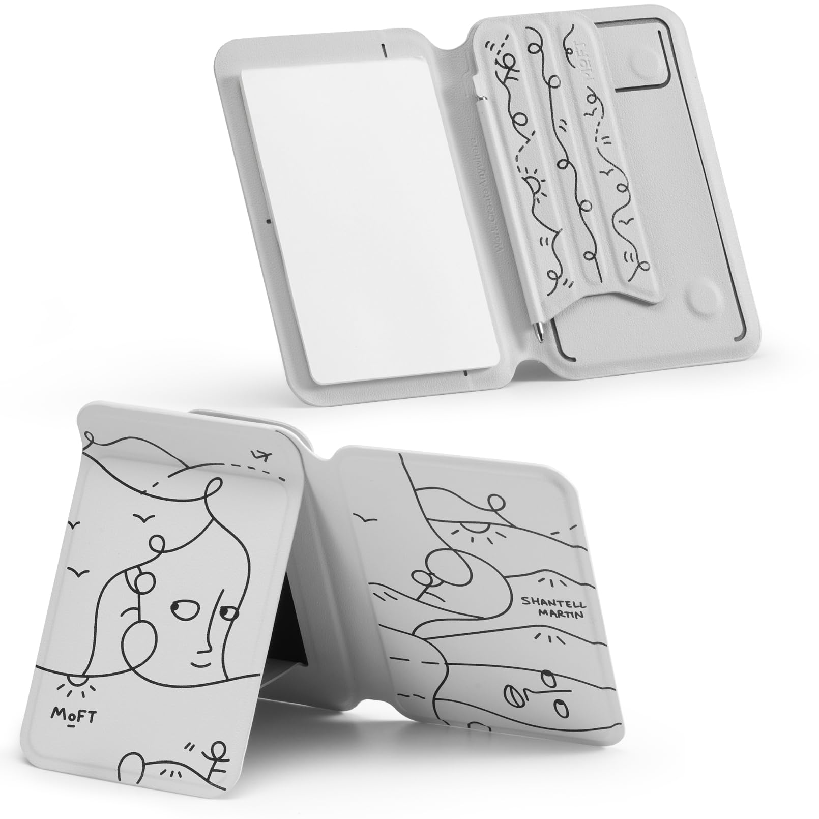 

Мини-планер MOFT Direct Inspiration Записная книжка Мини Совместим с MagSafe Серия iPhone Складная шариковая ручка Совместим со всеми моделями Легкий