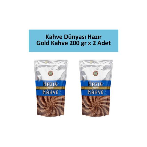 

Розчинна кава Coffee World Gold 200 гр х 2 шт