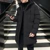 Men's Cotton-padded Jacket Medium and Long Season Loose and Bulky Cotton-padded Jacket, Youth Cotton-padded Jacket, Thickened Cotton-padded Jacket.