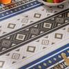 Neskatu Vinyl Tablecloth, Stylish Table Cover, Water-Repellent PVC, Rectangular and Square, Stain-Resistant, Waterproof, Oil-Resistant, Nordic Style,