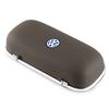 T301pcs Car Visor Sunglasses Glasses Holder Clip Box Accessories Valve Cap For Volkswagen MK6 Golf Rline GTI Touareg GTD CADDY Bora