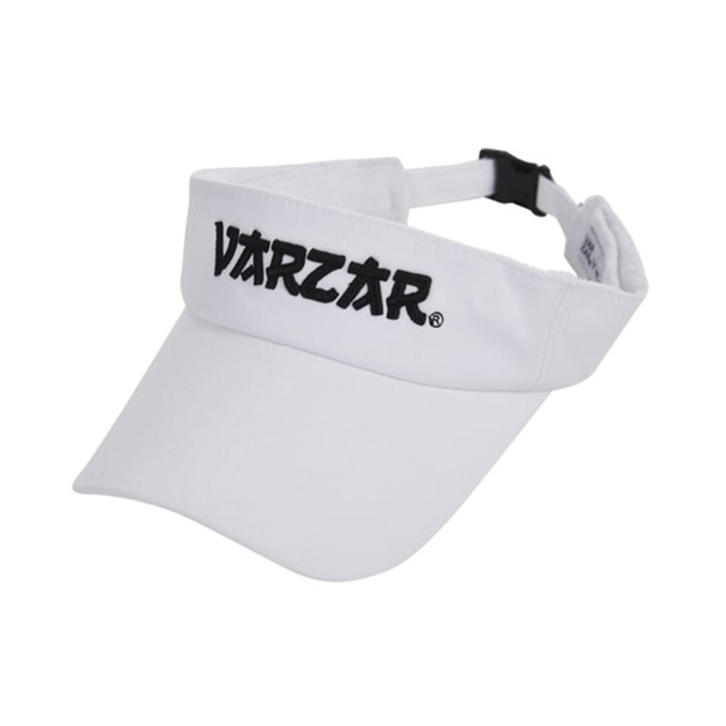VARZAR Signature 3D Logo Overfit Sun Cap White
