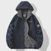 2024 Large Youthful Fleece Hoodie for Middle-aged/Elderly Men & Couples