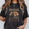 The Odyssey Film T-Shirt Reine Baumwolle Sommer 2026 Oversize Mode 100% Baumwolle Y2k Rock Unisex Unisex Ein-Kragen-Shirt