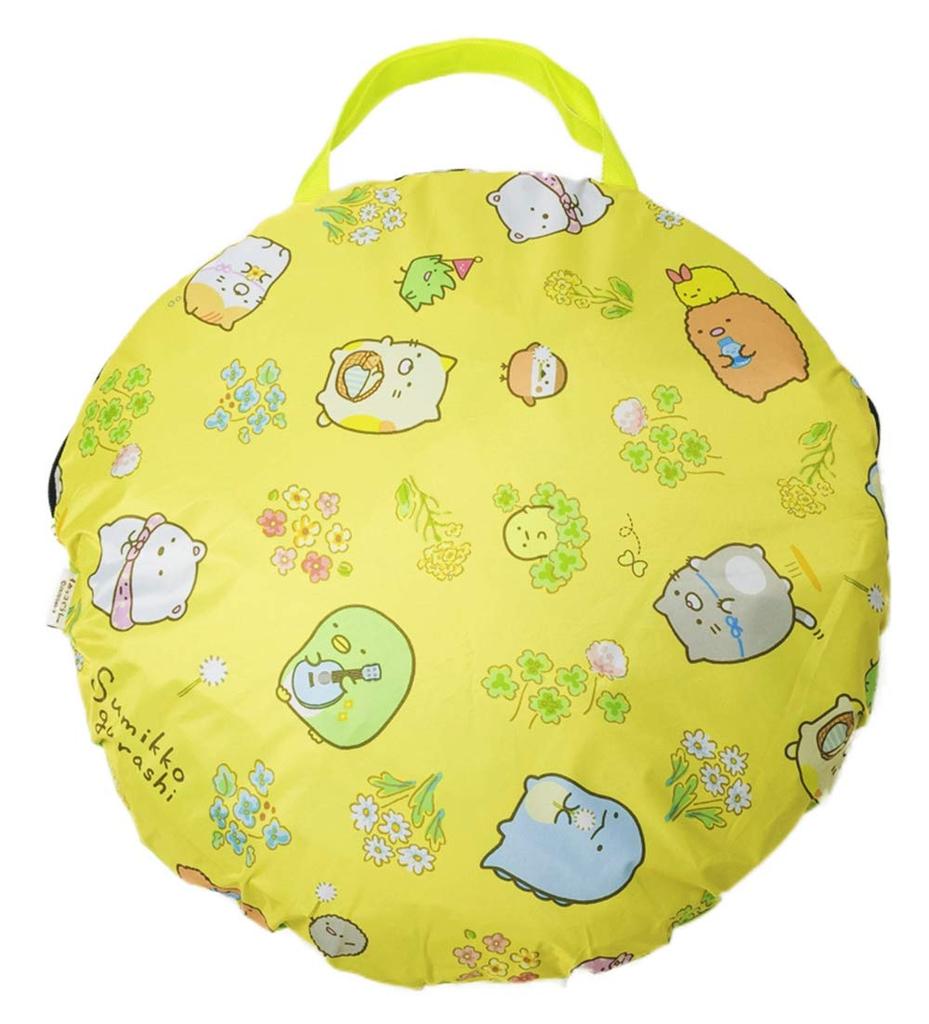 Namiot Pop-Up Asahi Koyo Sumikko Gurashi, Zielony, Wysokość 100 cm x Szerokość 125 cm x Głębokość 105 cm, Łatwy Montaż, Namiot Jednorazowego Rozkładania z Wbijakami