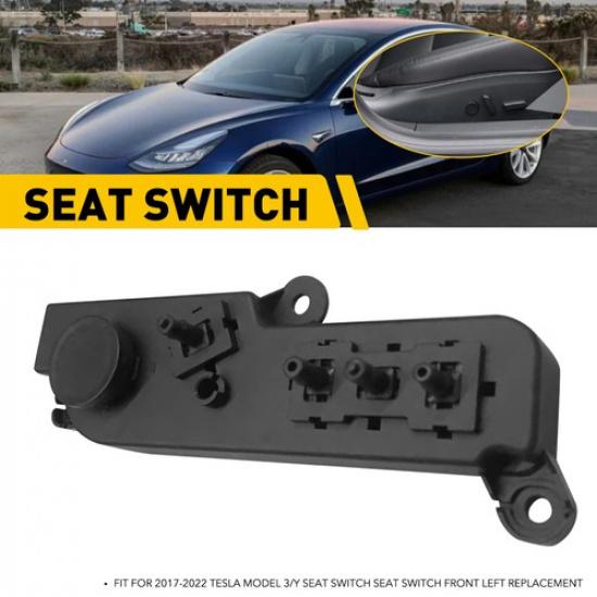 

For 2017- Tesla Model 3/Y Front Passenger RH Side Power Seat Control Switch