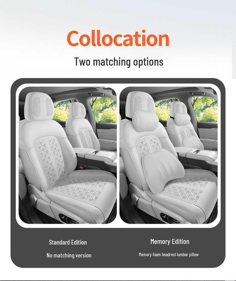 Zeekr 7x All-Season Breathable Suede Seat Cushion Set