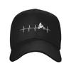Dirt Bike Motocross Heartbeat  Motocross Rider  Outfits Unisex Baseball Caps  Dad Hat Vintage Formal Headwear Snapback Hat