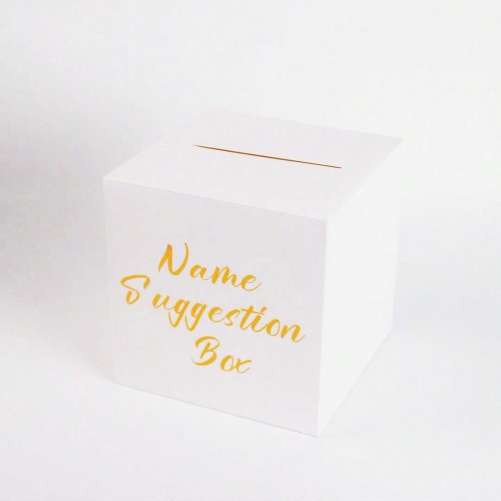 Blessing Gift Card Box Cardboard Voting Card Box Envelope Boxes Wedding Card Box  Graduation