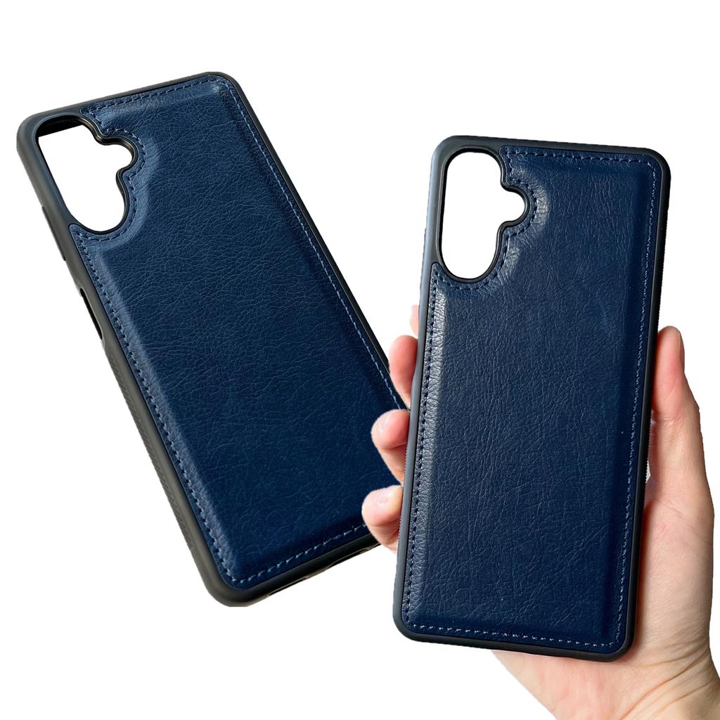 For Samsung Galaxy A36 5G Case Calf Texture PU Leather Anti Fingerprint Back Phone Cover