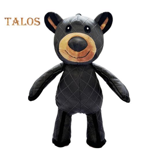 

1 шт/2 шт небьющаяся игрушка для собак-медведей небьющаяся мягкая игрушка для жевания для собак для агрессивных жевателей интерактивный пищащий плюшевый медведь для крупных пород 1pc