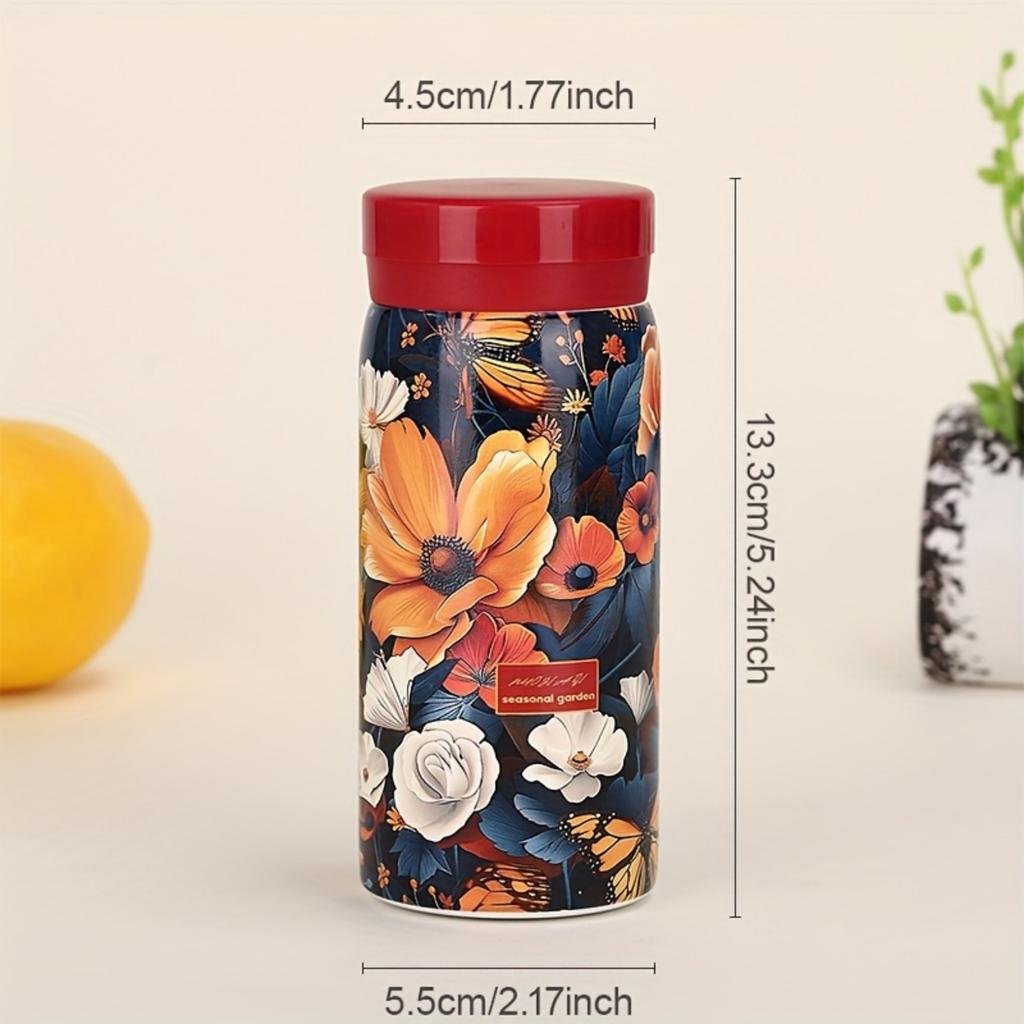 200ML Liten Bärbar 304 Rostfritt Stål Rese Dricksvattenflaska Mini Termosflaska Termosar Kaffe Vakuumflaskor Mugg