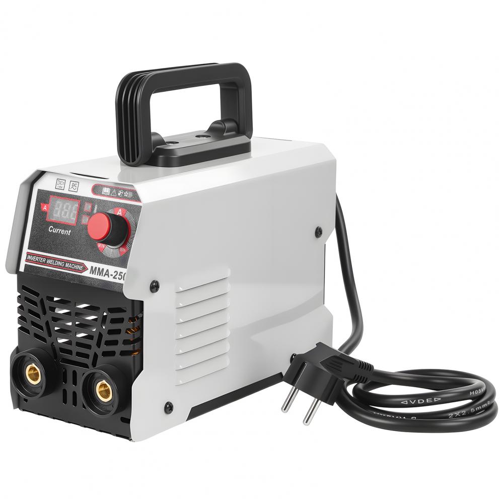 MMA-250 Taşınabilir Elektrot Kaynak Makinesi, 220V Mini Elektrikli Kaynak Makinesi, Hot Start Ark Kuvvetli IGBT İnvertör Kaynak Makinesi