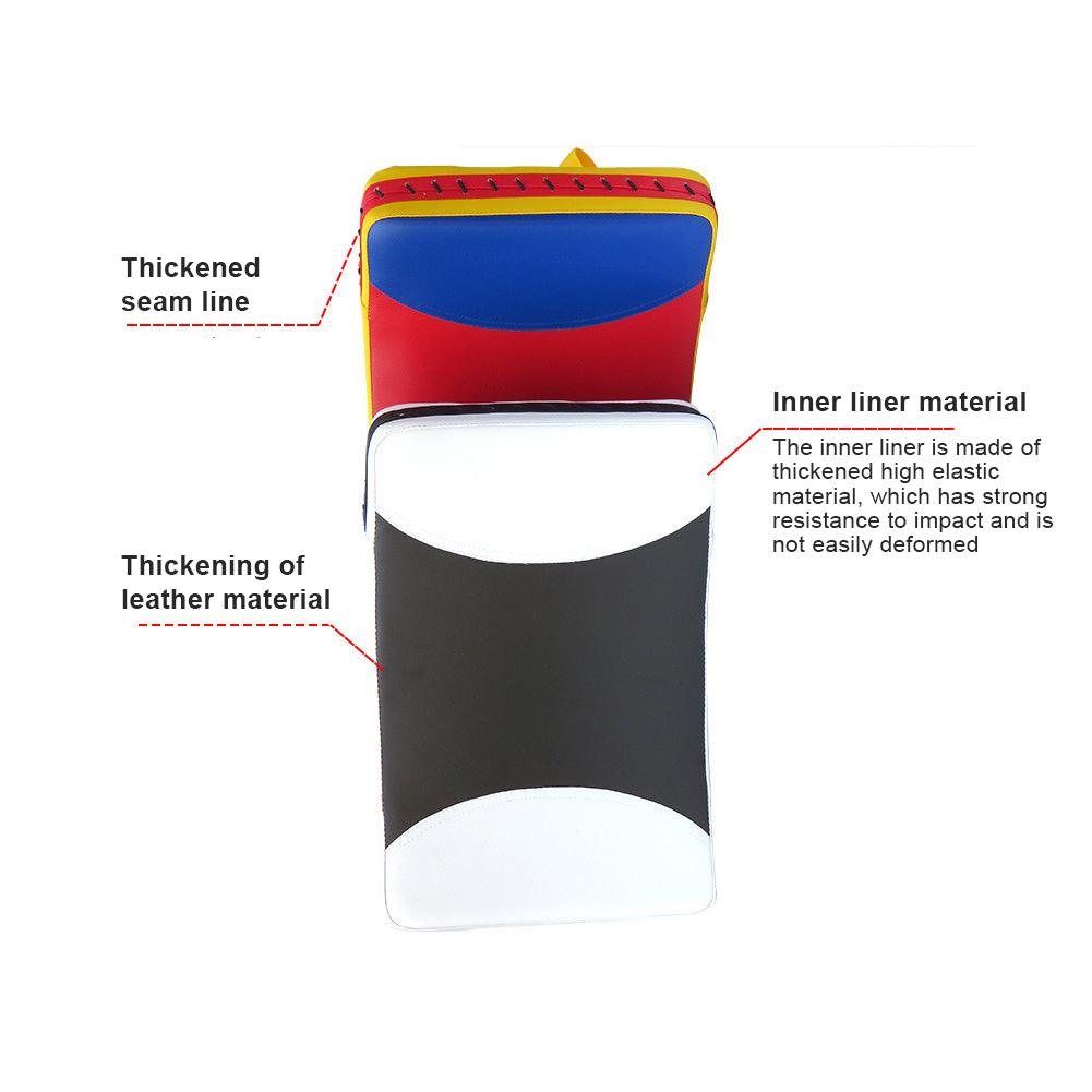 Taekwondo Boxing Target Arc-Shaped Taekwondo Foot Target PU Kick Punch Shield Pad for Taekwondo Boxing