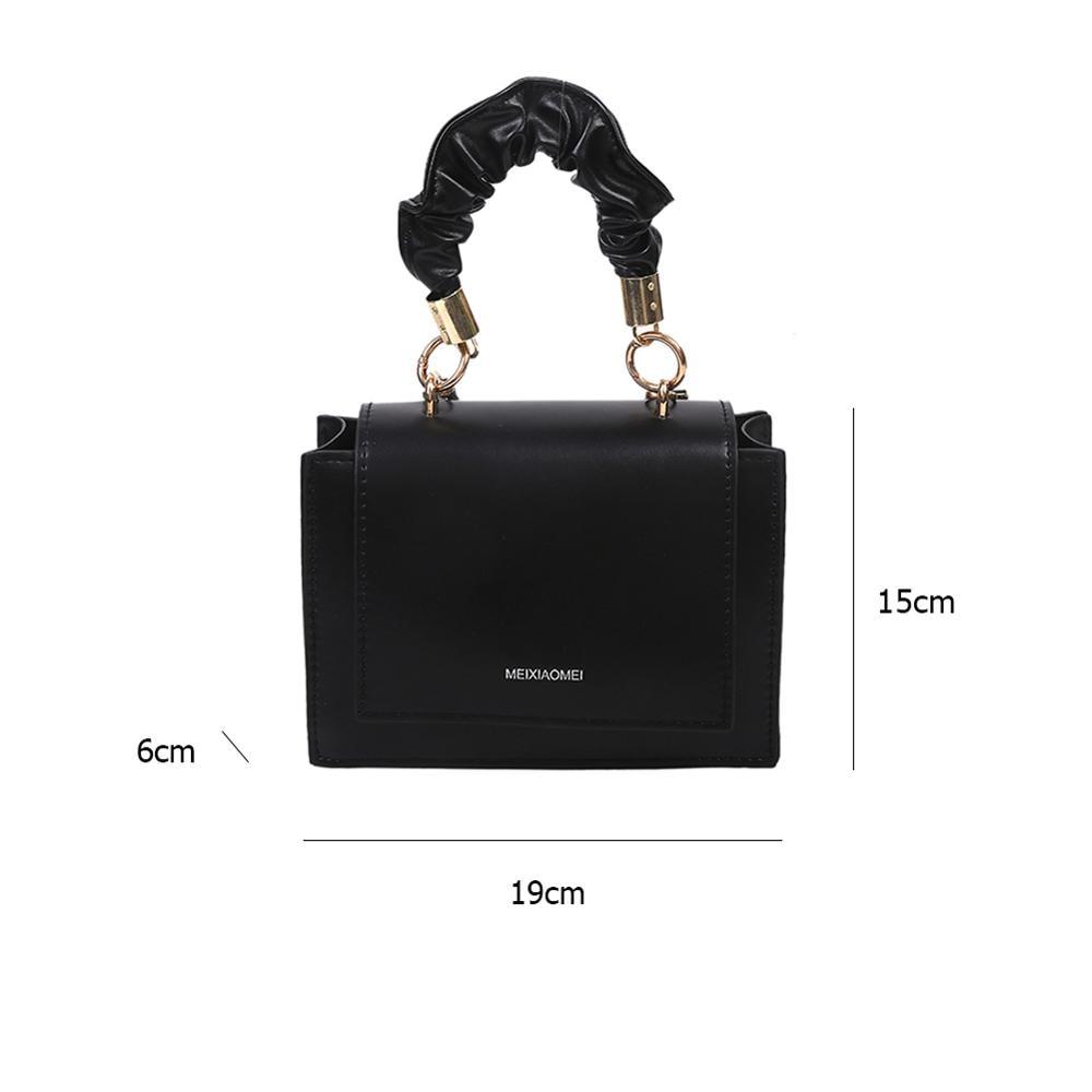Cheap Fashion Handle Pleated Shoulder Top-handle Bags Lady PU Flap ...