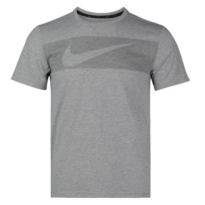 T Shirts Men's Gray Crew Neck Moderate AJ8005-063