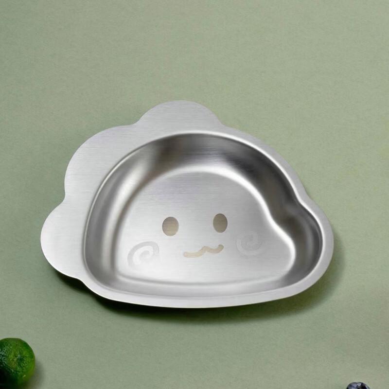 Abay Little Bear Children's Stainless Steel Suction Plate
