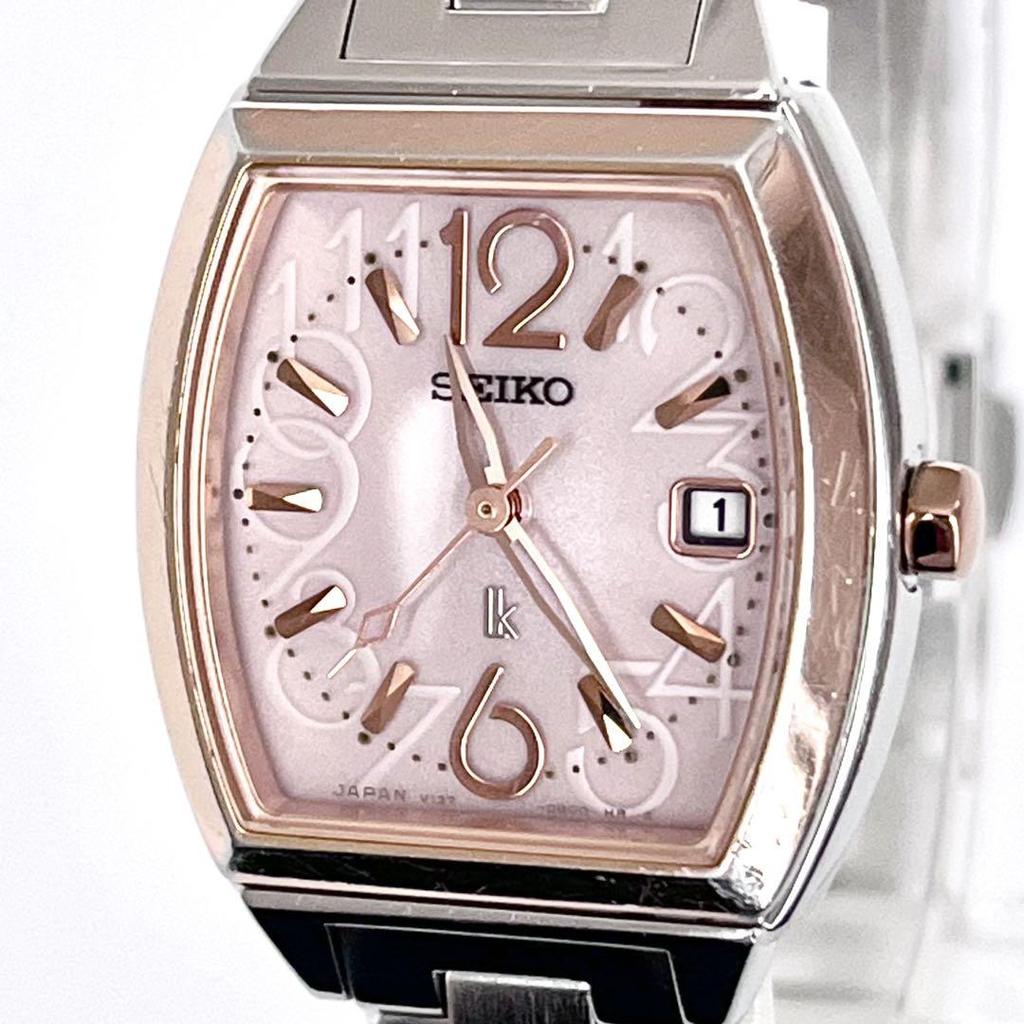 [USED] Seiko Rukia Women's Watch, Solar Powered, Working, s1966