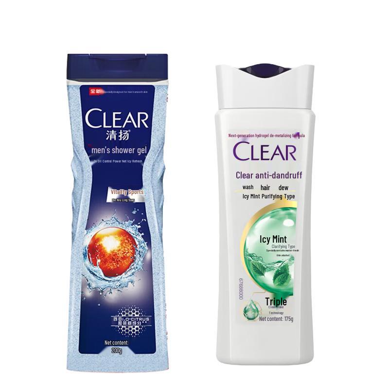 Clear Men Shower Gel & Shampoo Duo Set