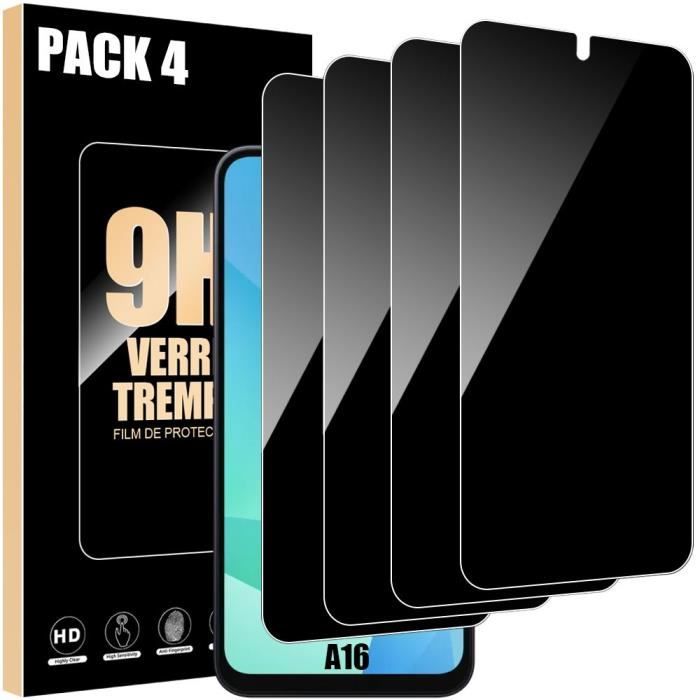 Verres Trempés - Samsung - Galaxy A16 4G-5G - Anti-Espion - Protection Antichoc - 0,3 mm