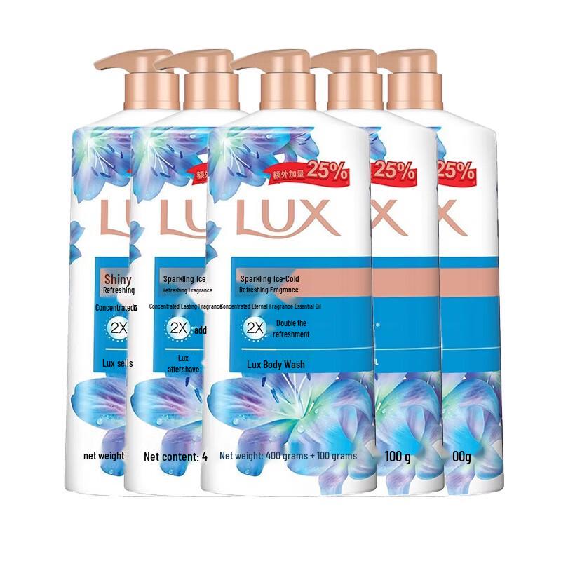 Гель для душа Lux Sparkling Ice Refresh