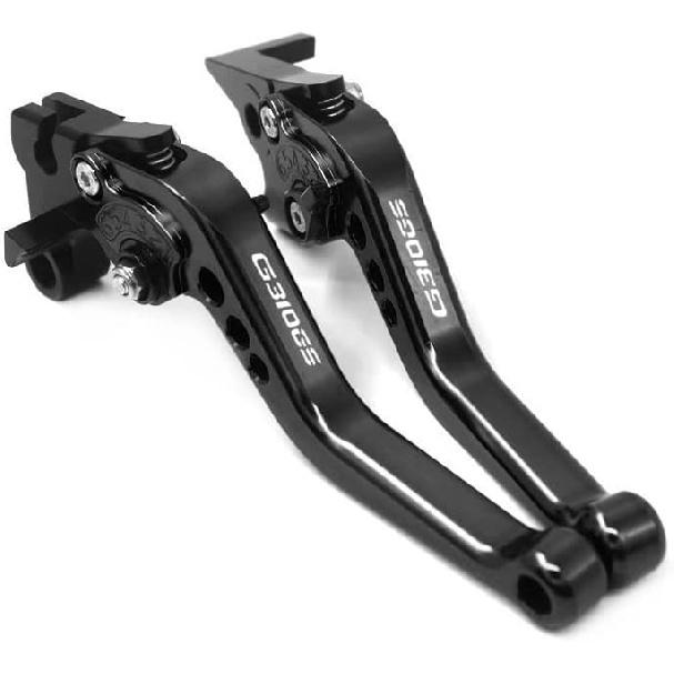 

DOUKI for BMW G310GS G 310 GS 2017-2021 Motorcycle Accessories Short Brake Clutch Levers CNC Aluminum Adjustable Lever (Color : Black) чёрный
