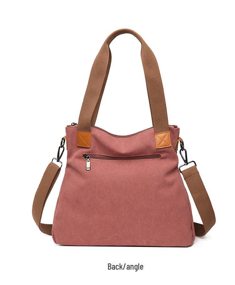 Large-Capacity Women's Canvas Tote & Shoulder Messenger Bags