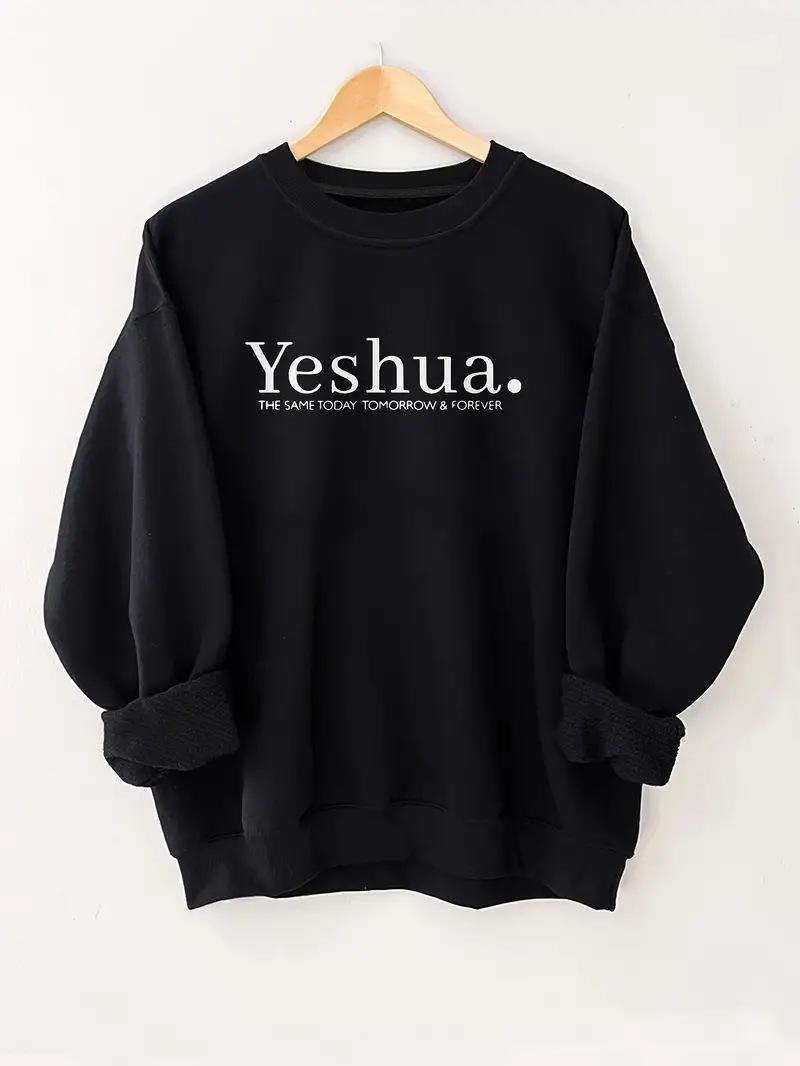 

Осенне-зимний европейско-американский свитшот из чистого хлопка с круглым вырезом и принтом букв S