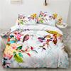 Light Luxury Flower High-End Duvet Cover Large King Size Retro Style Bedding  3 Piece Set Soft And Comfortable Skin-Friendly