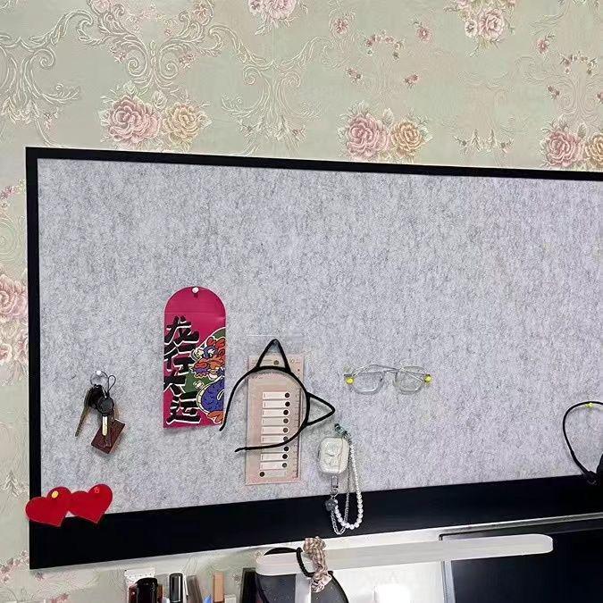 Felt Photo & Message Board for Living Room Walls