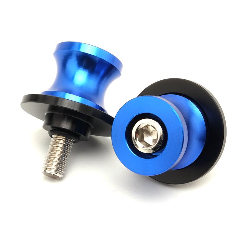 For QJMOTO QJ SRT 800 800X 800SX SVT 650 X SRT700 Accessories Motorcycle CNC 6MM Swingarm Sliders Spools Screws Stand